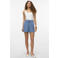 VERO MODA regular high waist paperbag short blauw