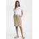Kaffe kokerrok beige