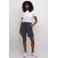 Kaffe regular waist casual short blauw