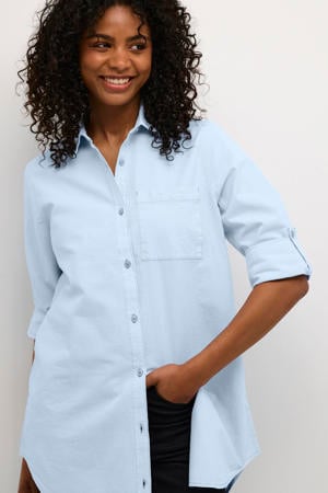 blouse lichtblauw