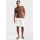 Redefined Rebel regular polo met ingebreid patroon bruin