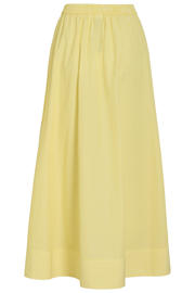 thumbnail: ROUGE EDIT gestreepte maxi rok lichtgeel