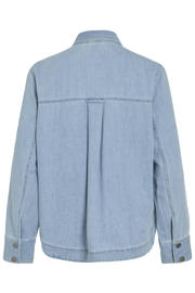 thumbnail: ROUGE EDIT blouse light blue denim