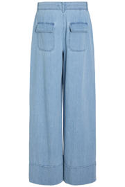 thumbnail: ROUGE EDIT Roufrancie Mae Rw Wf F/L Trouser/1 wide leg jeans light blue denim