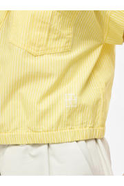 thumbnail: ROUGE EDIT gestreepte blouse lichtgeel