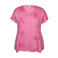 Zhenzi gebloemd T-shirt roze