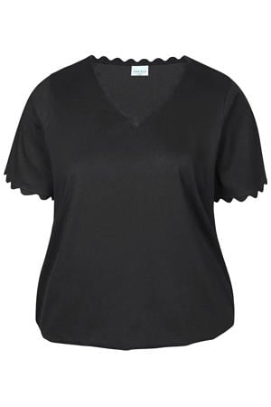 T-shirt zwart