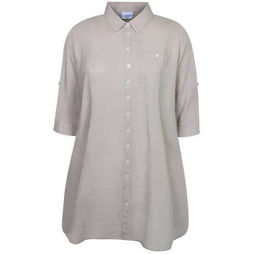 Zhenzi blouse beige afbeelding