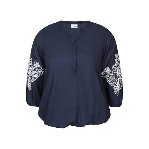Zhenzi T-shirt donkerblauw afbeelding