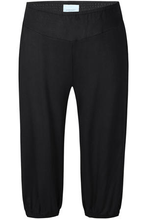 Capribroek, 7/8-lengte, elastische tailleband, tot maat 66/68, olijfgrijs | Ulla Popken