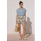 VERO MODA blousetop lichtblauw