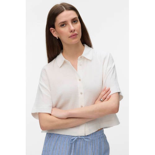 VERO MODA blouse wit afbeelding