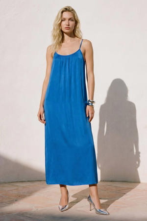 zomerjurk blauw