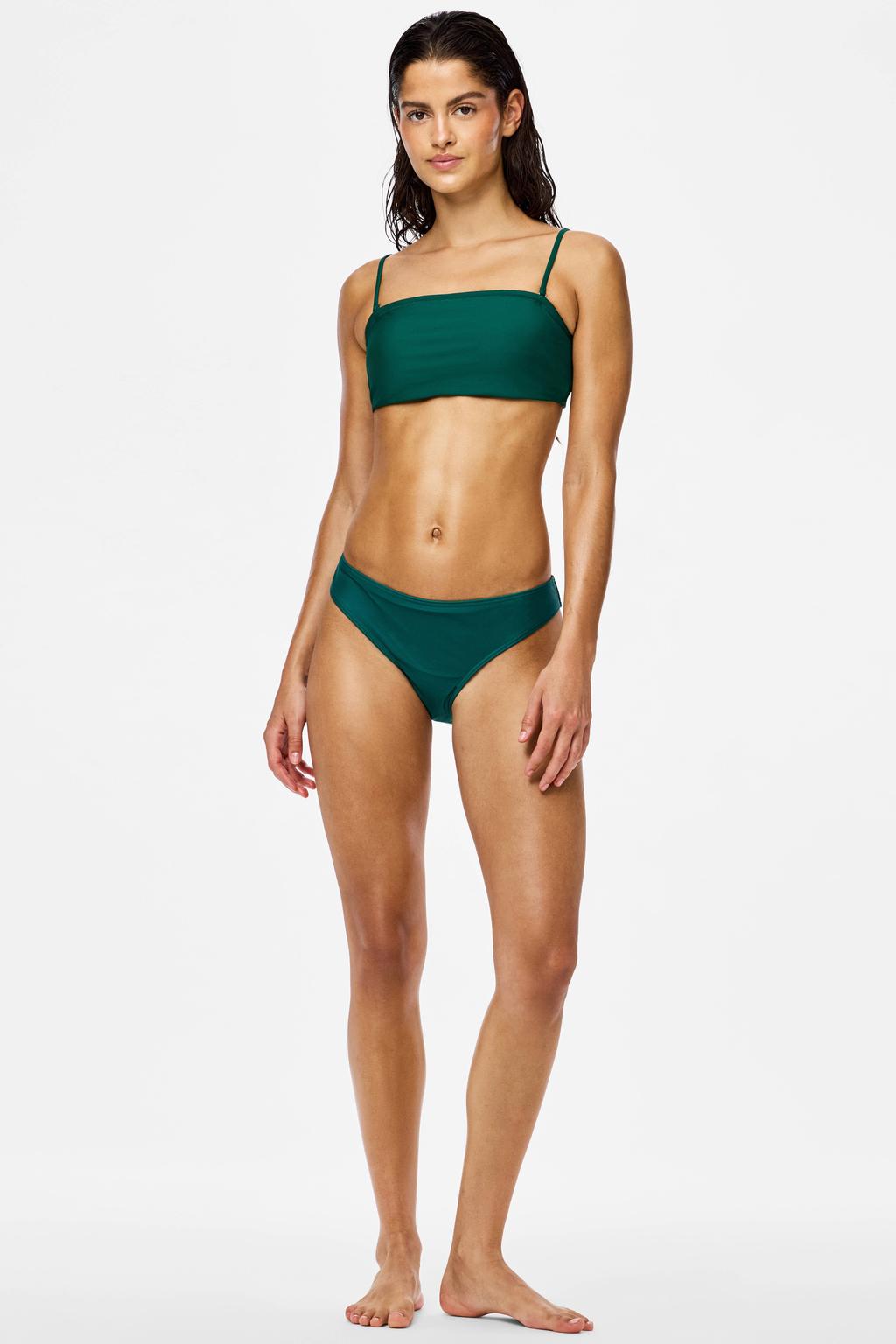 PIECES bikinibroekje PCBAOMI groen