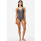 PIECES badpak PCBAOMI zwart/beige