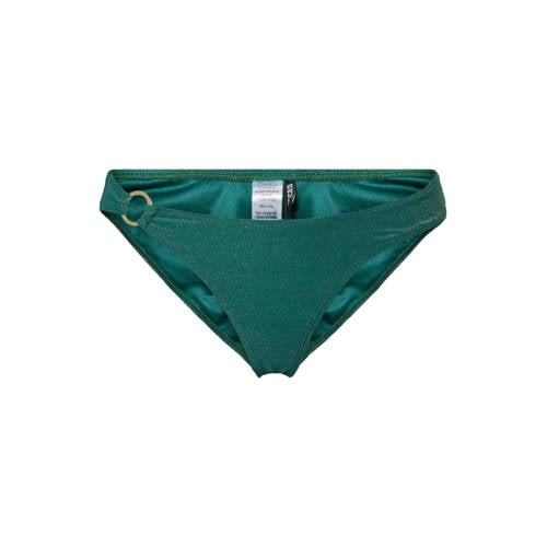 PIECES bikinibroekje PCLAOMI met lurex groen afbeelding
