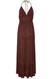 thumbnail: PIECES crinkle strandjurk PCKAYA bruin