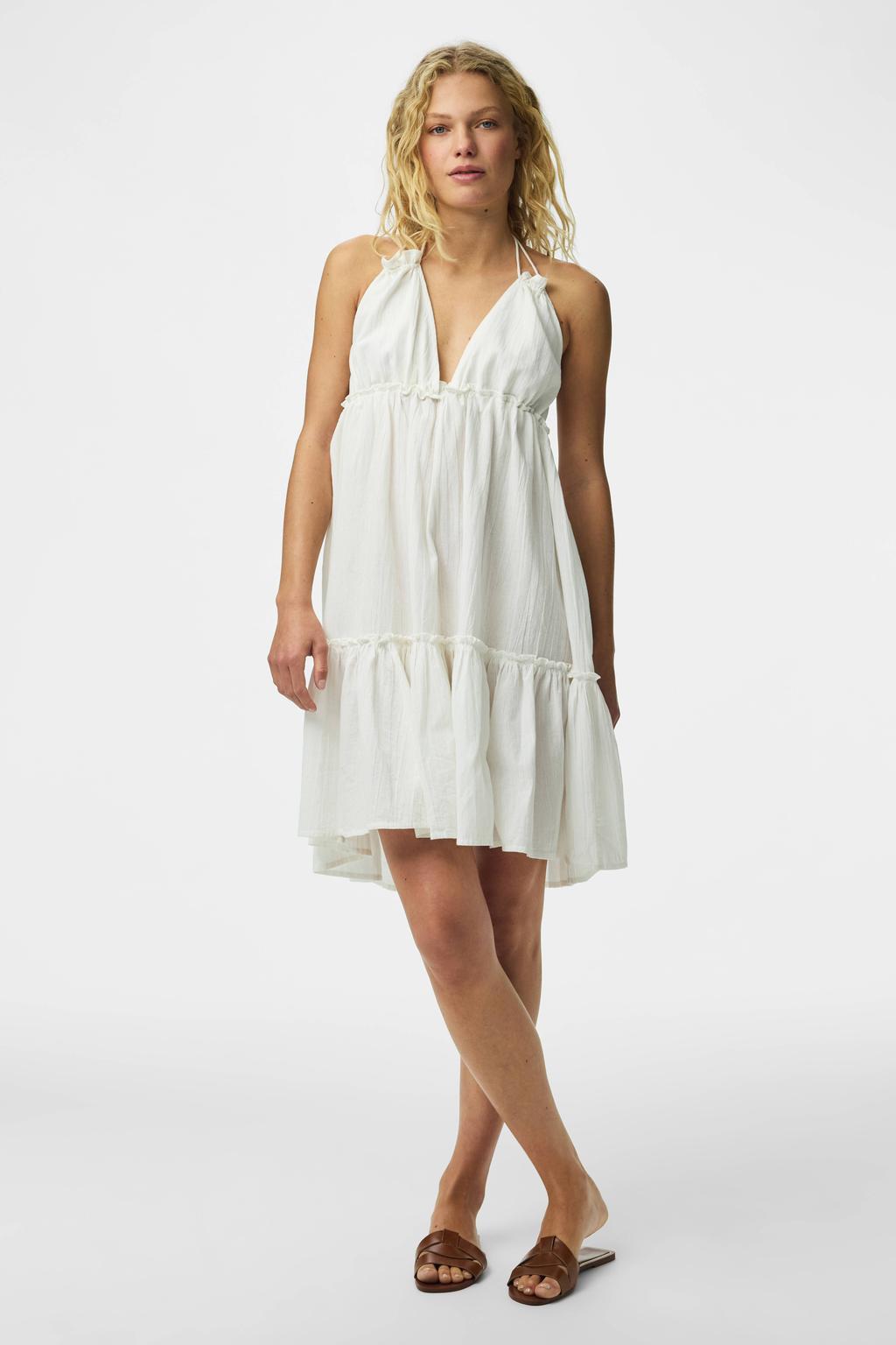 PIECES strandjurk PCKIANA ecru