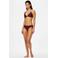 PIECES voorgevormde triangel bikinitop PCBAOMI bruin
