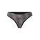 PIECES brazilian bikinibroekje PCBAOMI zwart/beige