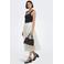 JDY maxi rok met stippen wit