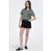 JDY regular waist short black denim