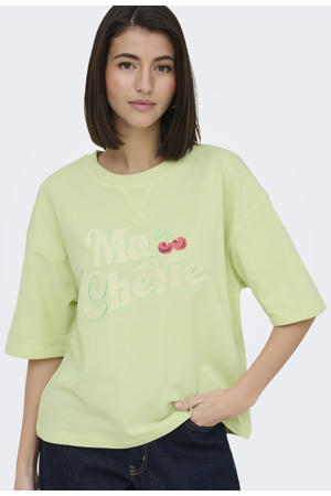 T-shirt lichtgroen