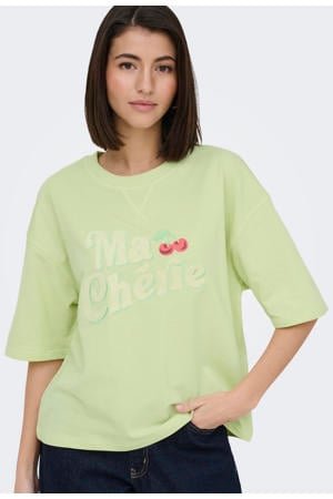 T-shirt lichtgroen