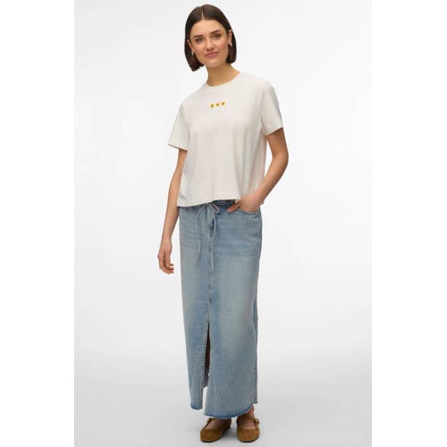 VERO MODA T-shirt wit afbeelding