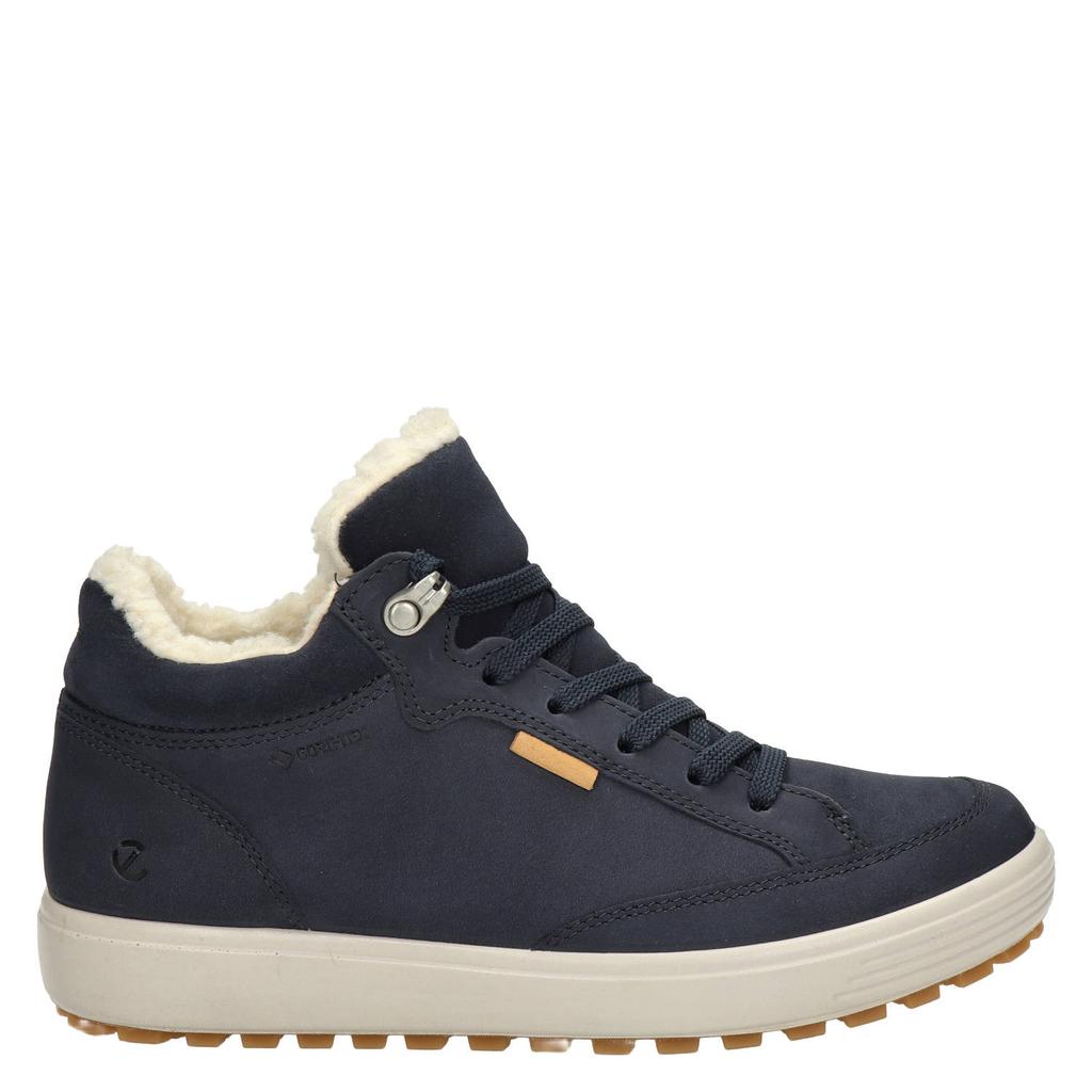Ecco Soft 7 Tred suede sneakers blauw