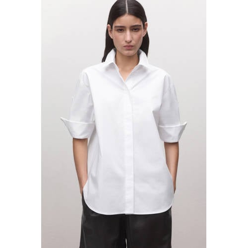 Mango blouse wit afbeelding
