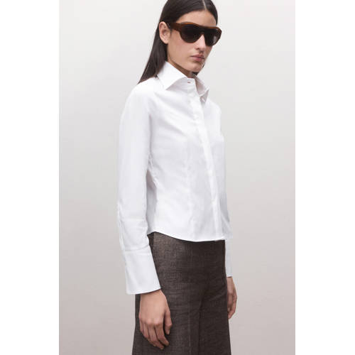 Mango blouse wit afbeelding