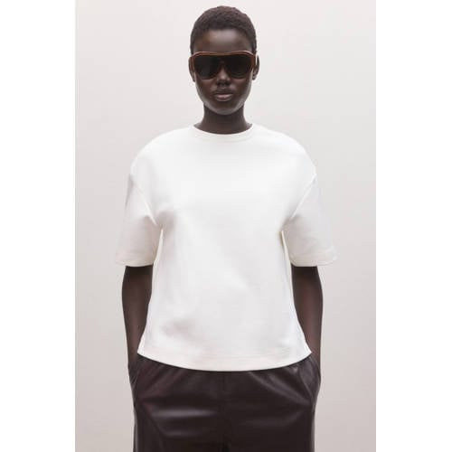 Mango T-shirt wit afbeelding