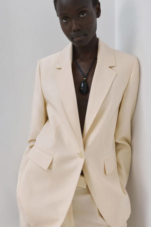 regular blazer beige