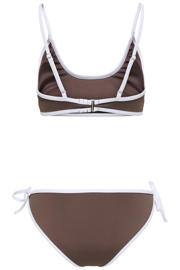 thumbnail: ONLY voorgevormde crop bikini set bruin