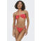ONLY voorgevormde bikini set met print rood/oranje/roze