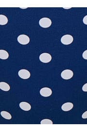 thumbnail: ONLY voorgevormde triangelbikini set met stippen blauw/wit