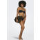 ONLY strapless voorgevormde bandeau bikinitopje zwart