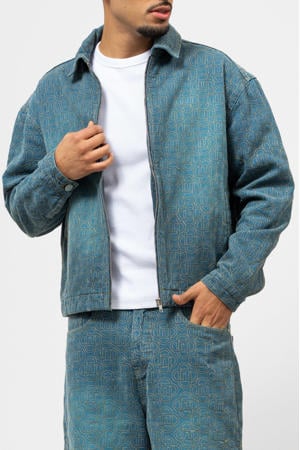 denim spijkerjas blauw