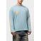 Equalité longsleeve met backprint blauw