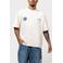 Equalité boxy T-shirt met backprint ecru