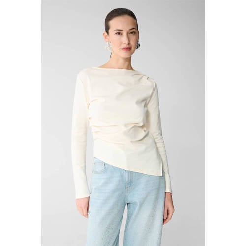 Shoeby asymmetrische top ecru afbeelding