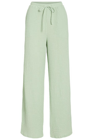 wide leg fit palazzo broek - mintgroen