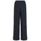 VILA regular waist wide leg broek - donkerblauw