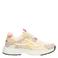 POSH by Poelman sneakers wit/geel/roze