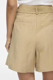 thumbnail: VILA regular fit short met ceintuur - groen