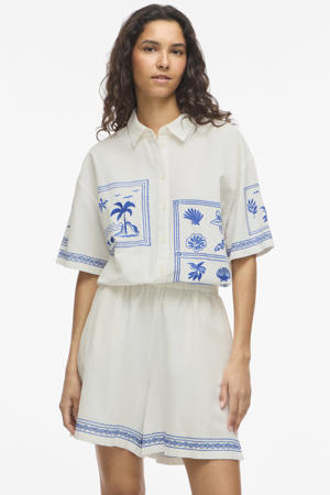 regular fit blouse - wit