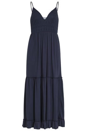 maxi avondjurk - donkerblauw
