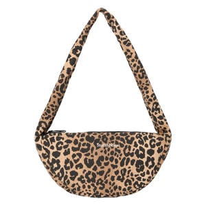 crossbody tas Leopard Mini bruin