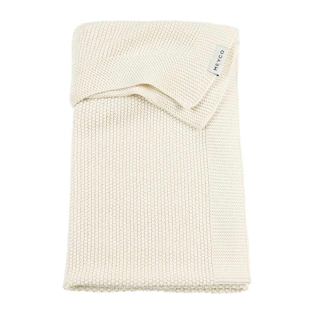 Meyco wiegdeken Mini Relief sand